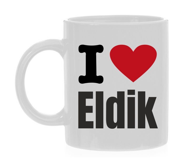 Koffiemok ik hou van Eldik Trots op Eldik