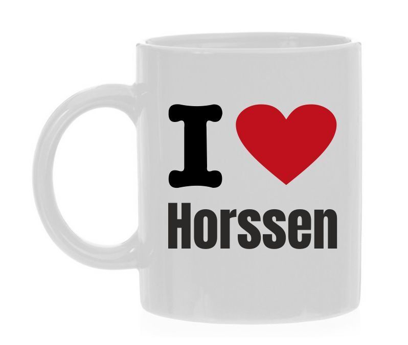 Koffiemok Ik hou van Horssen Trots op Horssen