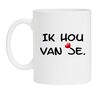koffiemok ik hou van je Valentijn houden van verliefd liefde