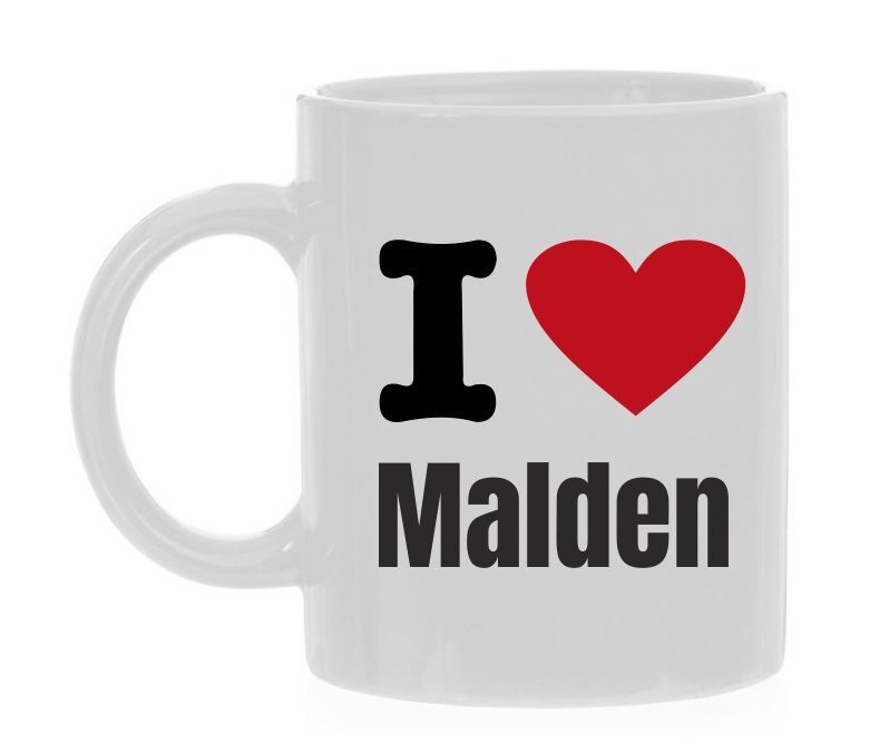 Koffiemok Ik hou van Malden Trots op Malden