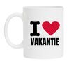 Koffiemok ik hou van vakantie vrij zijn reizen