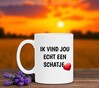 foto 4 koffiemok ik vind jou echt een schatje hartje verliefd houden van