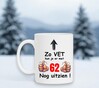 foto 3 Koffiemok kado verjaardag 62-jarige vet grappig goed uitzien