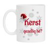 Koffiemok kerst gezellig he?