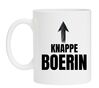Koffiemok knappe boerin theemok goed uitziend knapperd lekker stuk