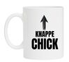 foto 1 Koffiemok knappe chick mooi goed uitziend