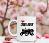 foto 2 koffiemok lieve boer cadeau voor Valentijn