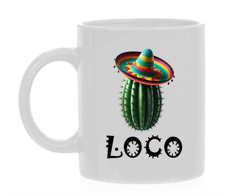 koffiemok loco gek maf grappig Mexico