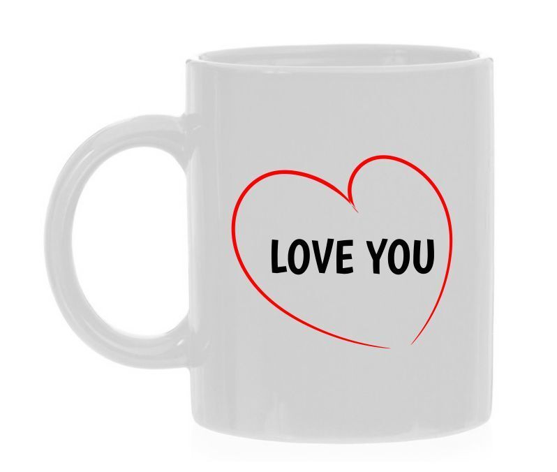 koffiemok love you Valentijn verliefd geliefde