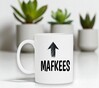 foto 3 koffiemok mafkees Mallerd gekkie vintage look grappig maf