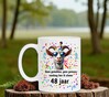 foto 4 Koffiemok verjaardag 48 jaar met  humoristische tekst en print