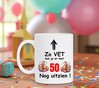 foto 2 Koffiemok verjaardag 50 jaar zo vet kun je er nog uitzien goed uitziend knap