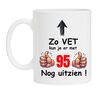 Koffiemok verjaardag 95-jarige grappig vet goed uitzien
