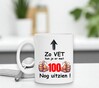 foto 4 koffiemok verjaardagsmok 100-jarige cadeau vet goed uitzien grappig