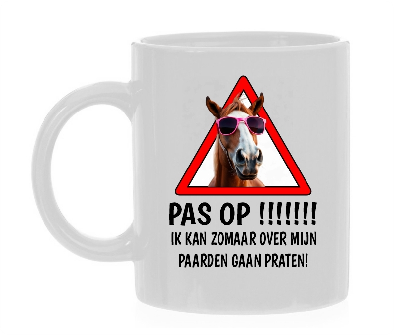 Koffiemok voor paarden liefhebbers horses paard