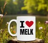 foto 3 Mok met de tekst i hou van melk i love melk milk