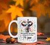 foto 4 Mok verjaardag 71 jaar met geinige tekst en grappige print geit