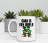 foto 2 oma is een koele kikker koffiemok