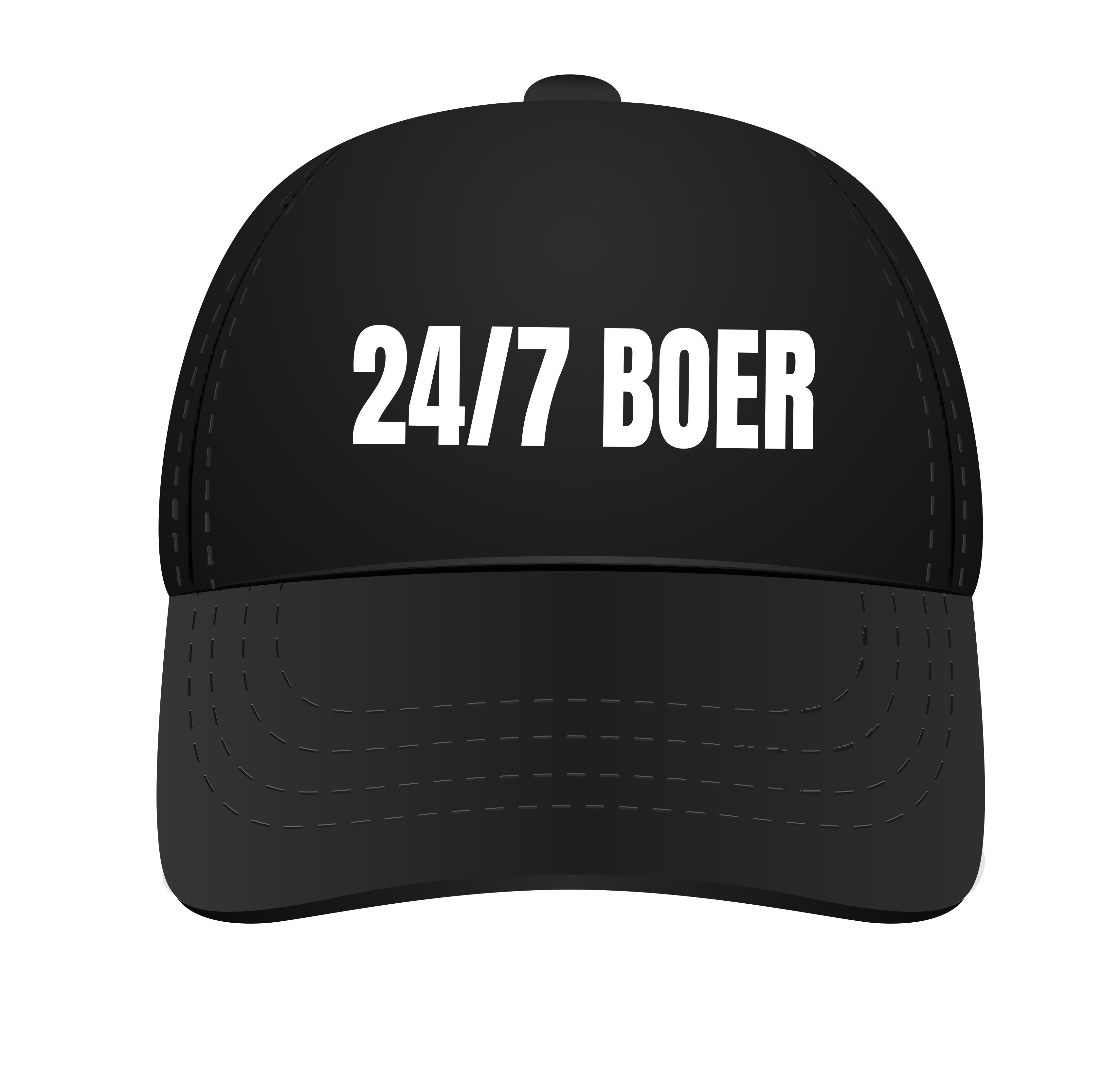 Pet cap twenty for seven boer zijn de hele week