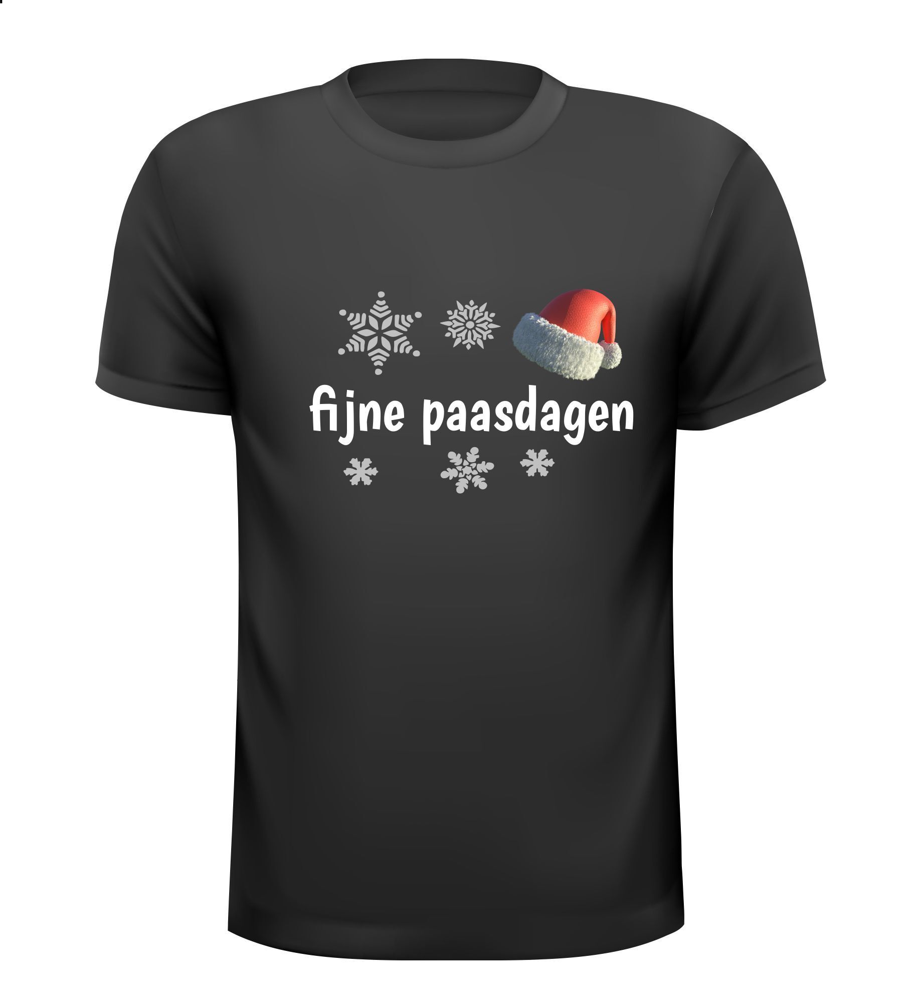 T-shirt fijne paasdagen foute kerst thema