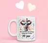 foto 3 Thee of koffie mok verjaardag 39 leeftijd met leuke tekst en print van een geit