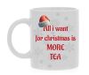 Theemok met grappige tekst leuke mok voor kerst