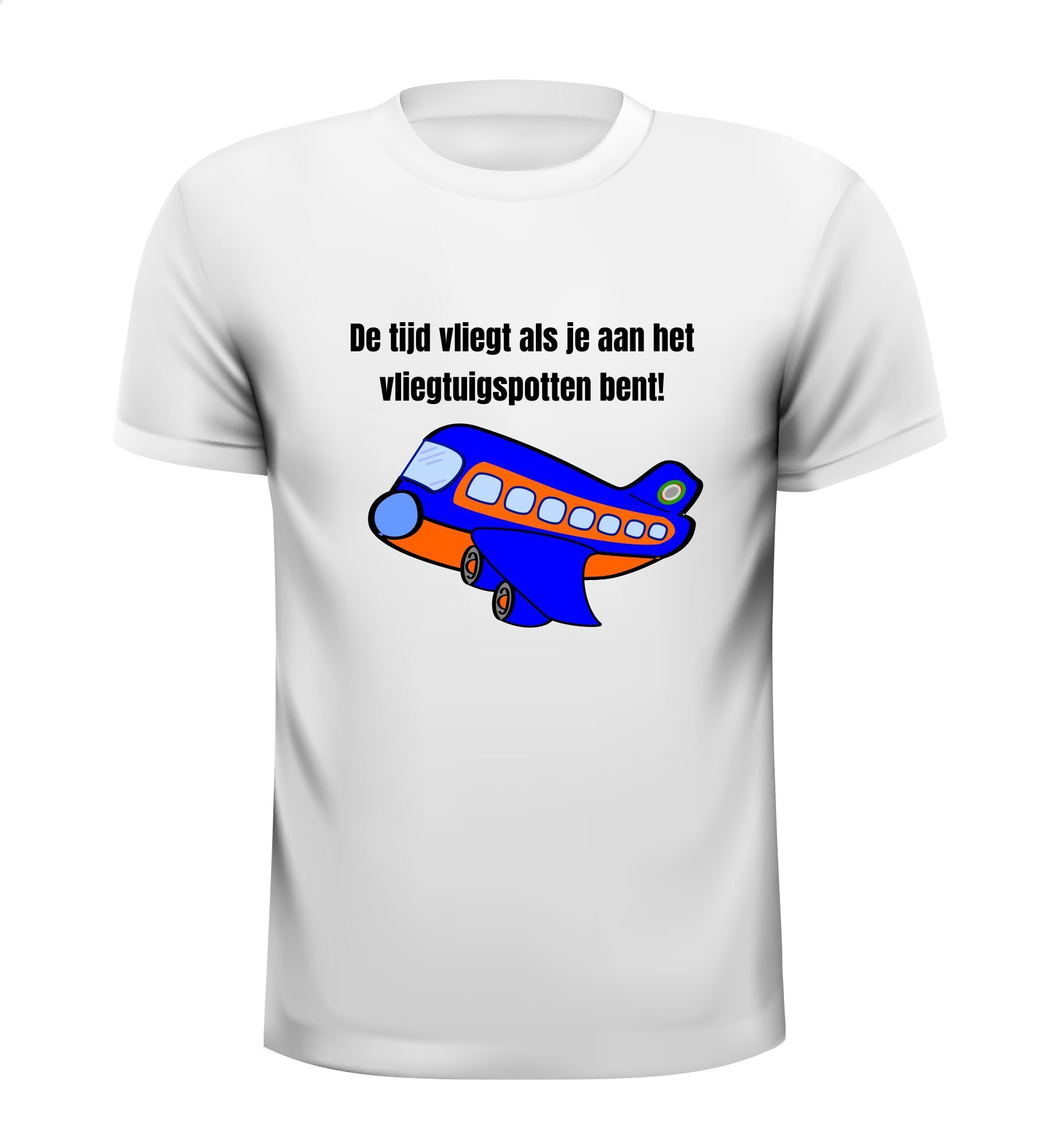 vliegtuigspotten grappig t-shirt hobby cadeau grappig
