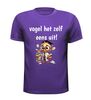 foto 3 vogel het zelf eens uit T-shirt grappig zelf doen!