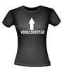 foto 2 vogelspotter grappig gek cartoon vogel t-shirt