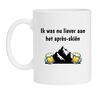  Ik was nu liever aan het apres-skien Koffiemok beker