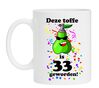 33 jaar verjaardag mok voor een  toffe peer
