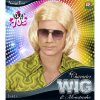 foto 3 70s disco pruik blond mannen seventies