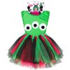 foto 3 Alien outfit meisjes maat 110 Buitenaards