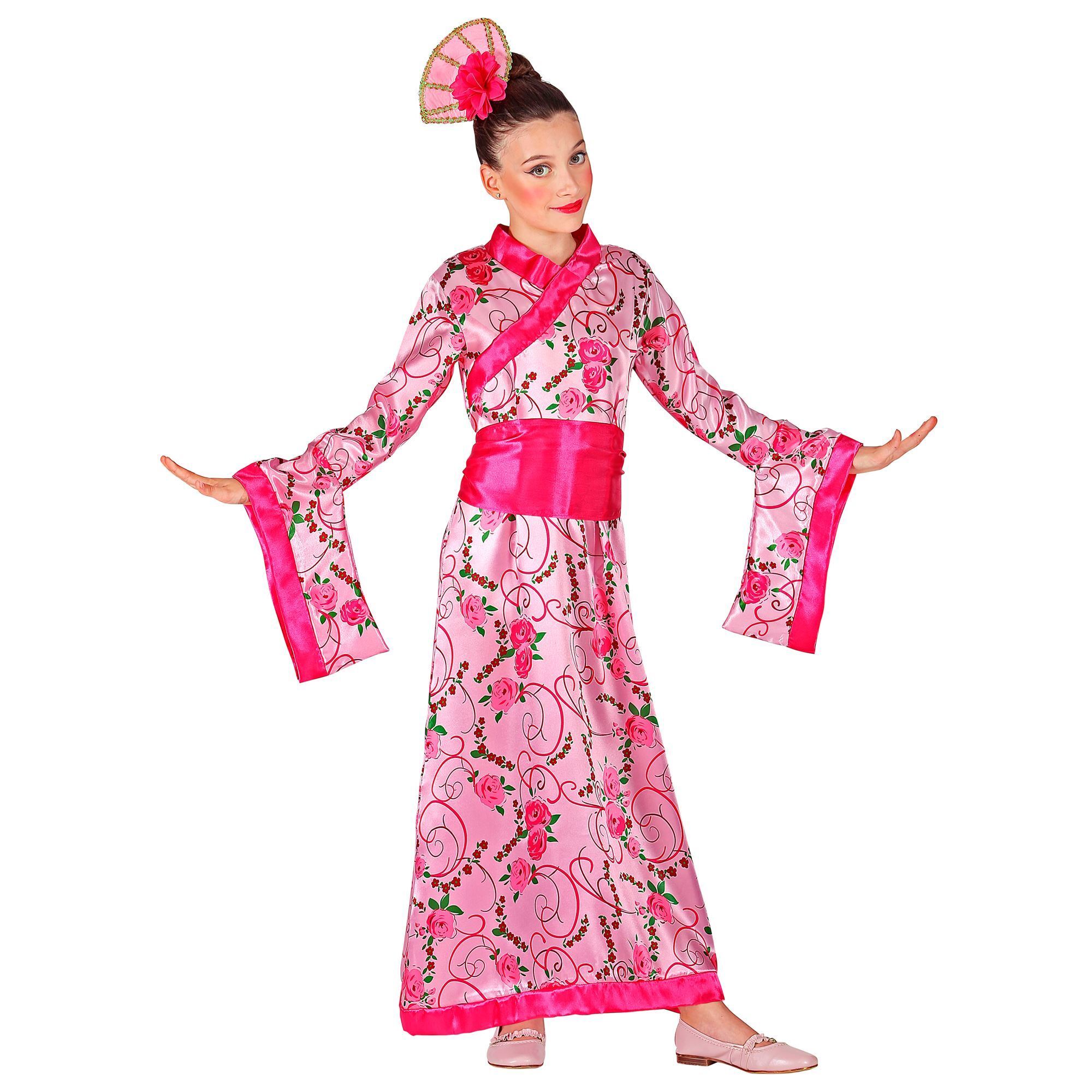 Aziatische prinses meisje outfit Kimono