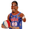 foto 2 Basketbal masker stoere kerel