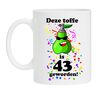foto 1 Beker leeftijd 43 jaar verjaardag cadeau voor een toffe peer