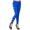 foto 1 Blauw legging met witte sterren