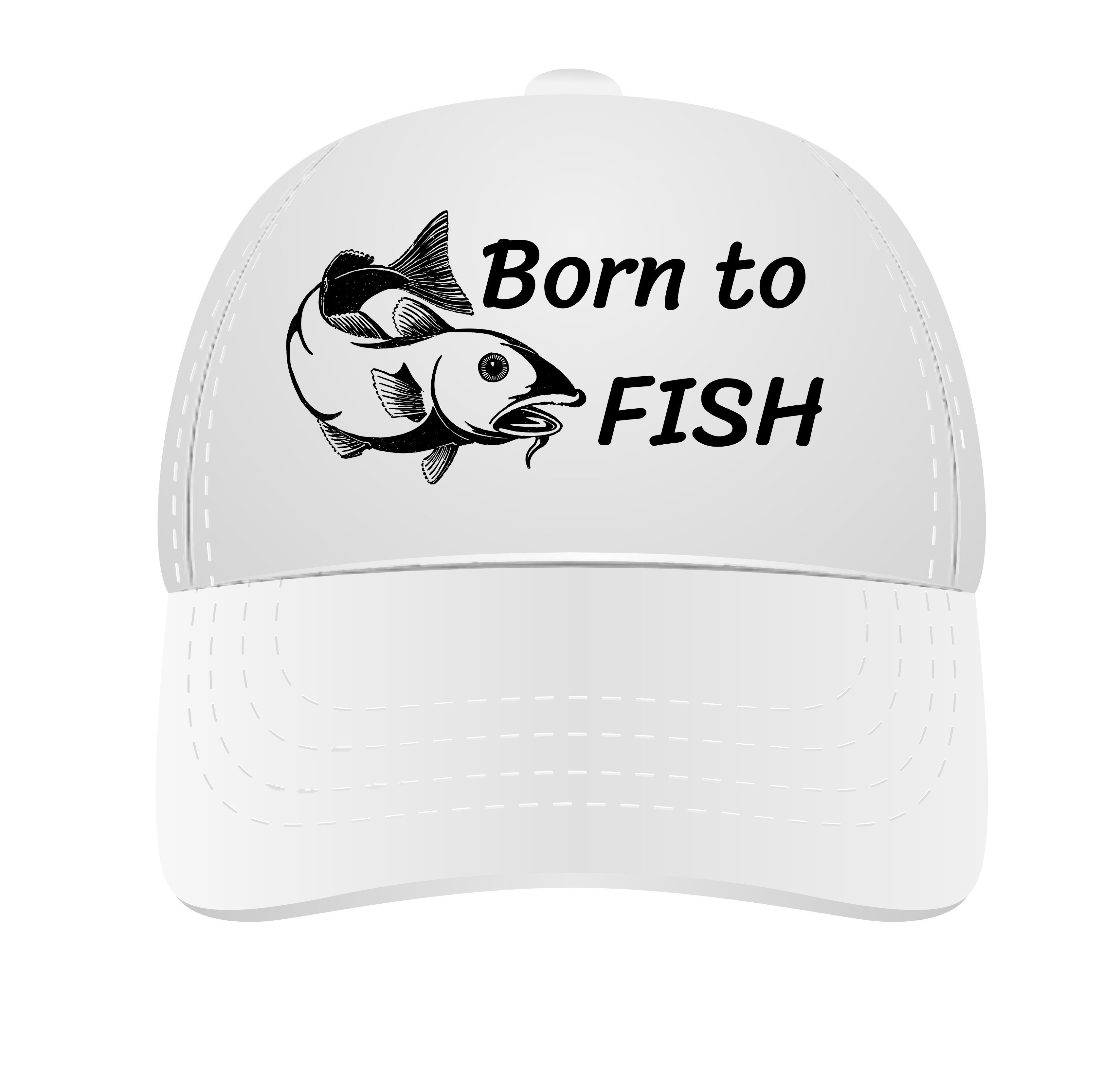 Born to fish Pet visser sportvisser hengelsport