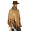 foto 3 Bruine hippie poncho