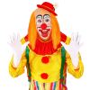 foto 3 Clownspruik kalende clown oranje