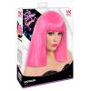 foto 2 Disco pruik fel roze Showgirl 