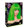 foto 2 disco pruik showgirl neon groen