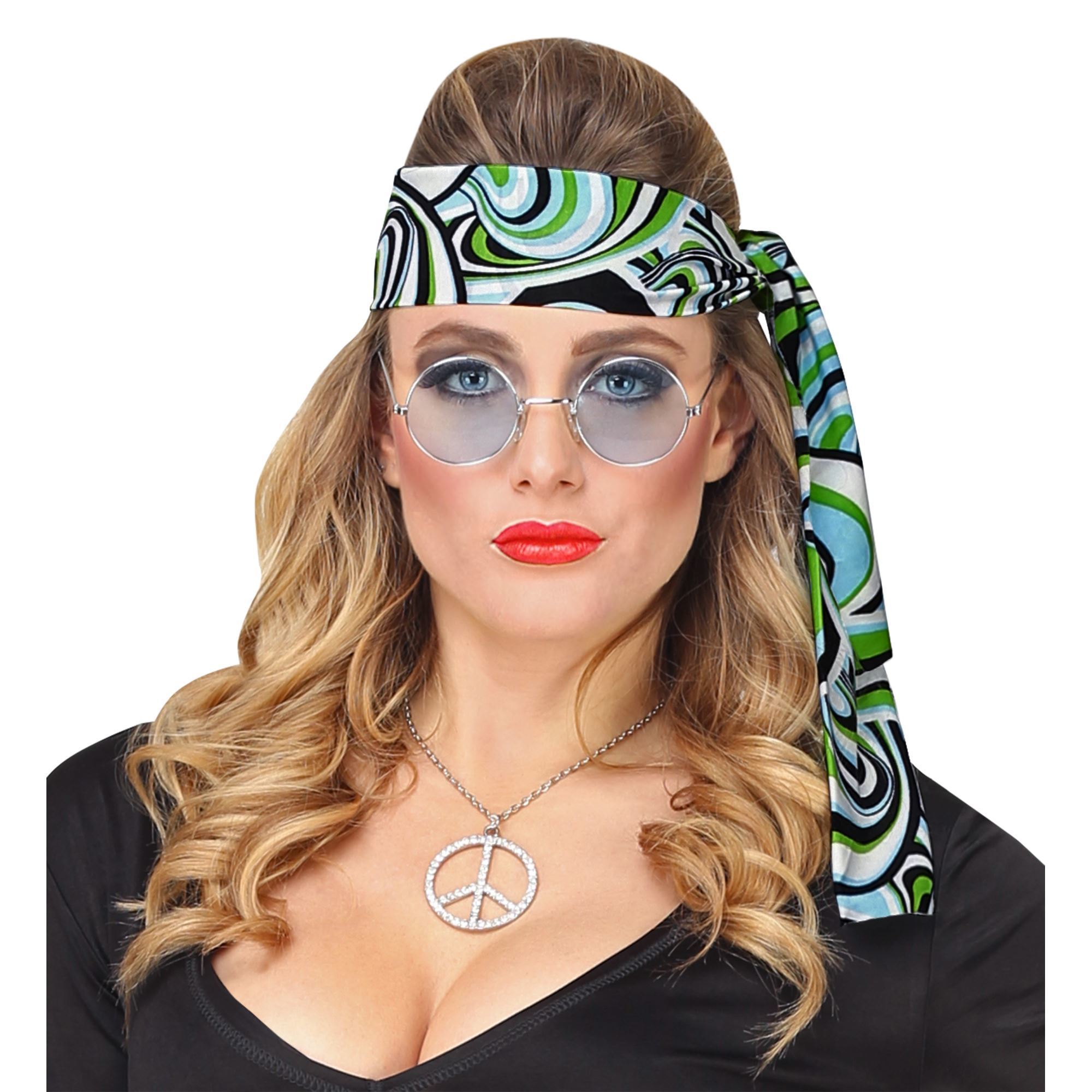 Groene 70s disco bandana