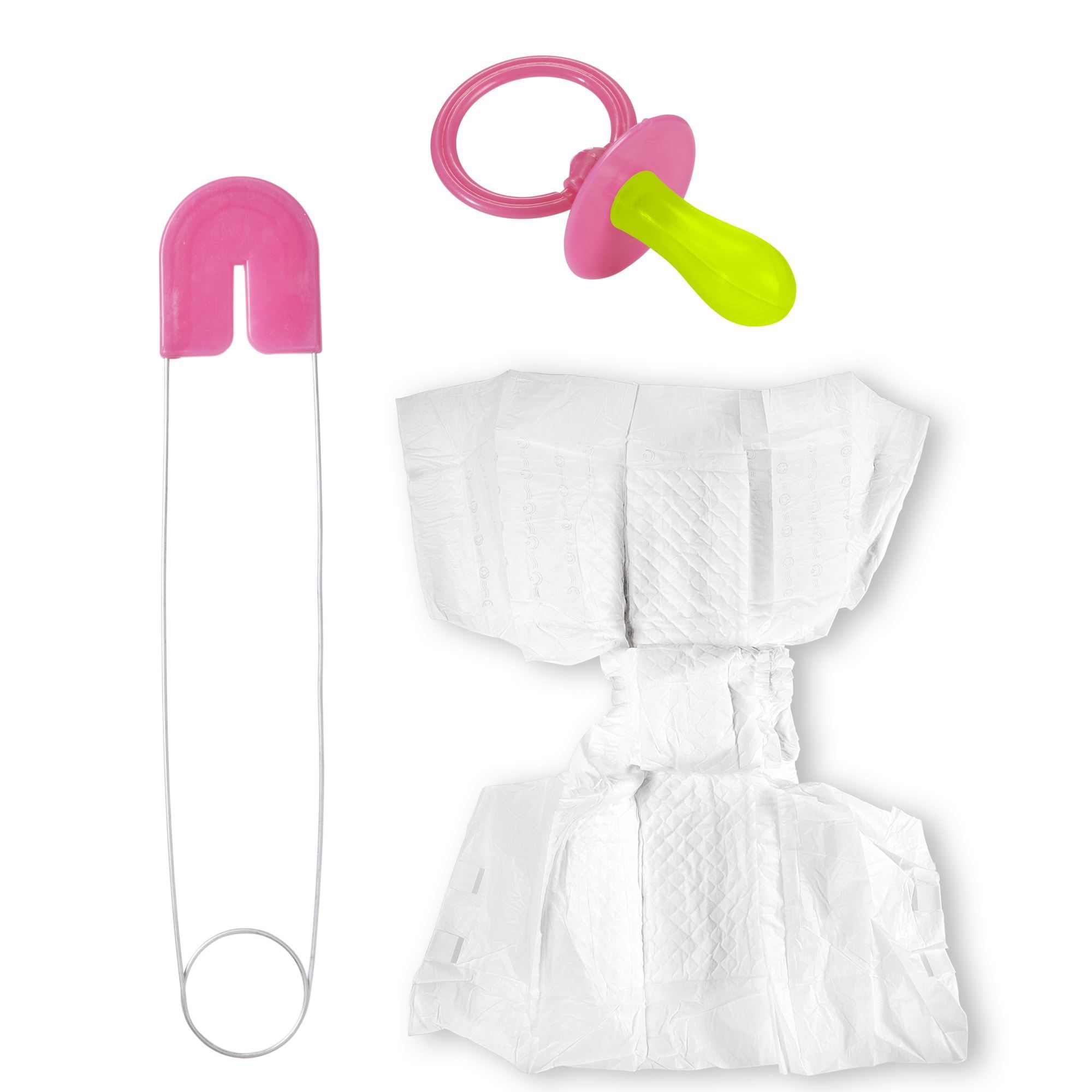 Grote baby accessoires roze