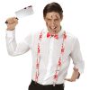 foto 4 Hakmes plastic met bloed horror