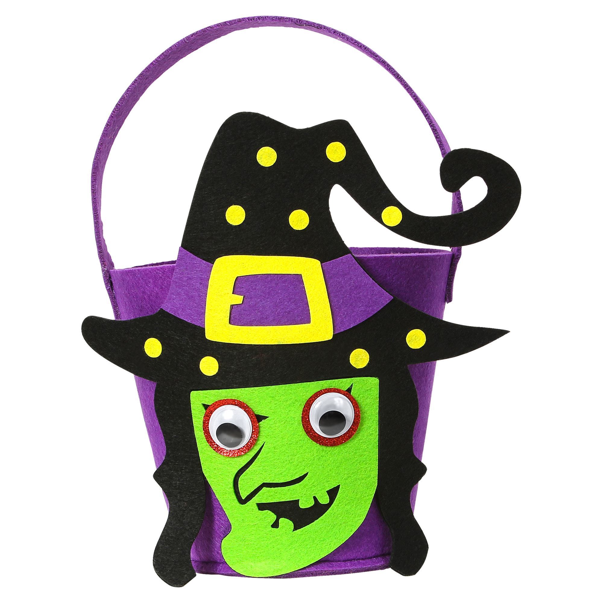 Halloween Heks Ketel Met Stoomeffect En Drijvende Elementen - Decoratieve Heksenpot 19,5cm/25cm