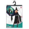 foto 5 Heksenjurk dames lang zwart complete outfit met hoed en riem perfect voor halloween