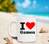 foto 2 Ik hou van gamen koffiemok