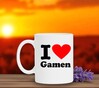 foto 4 Ik hou van gamen koffiemok