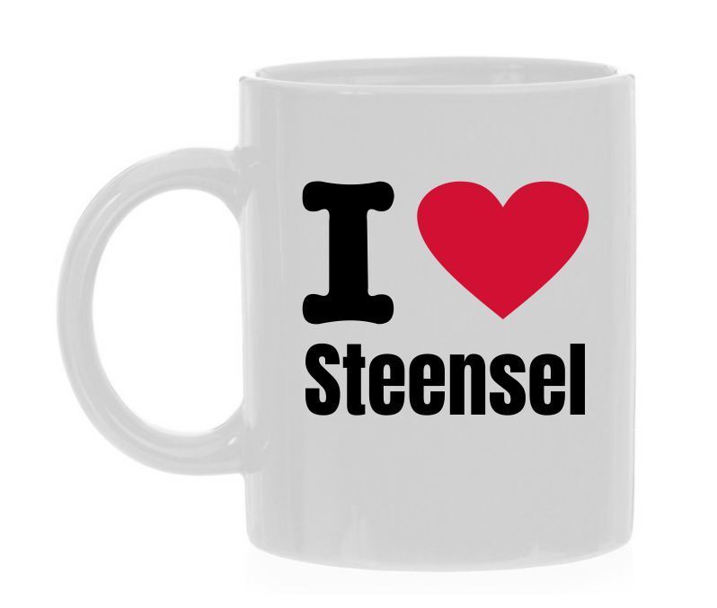 Koffiemok houden van Steensel Trots op Steensel